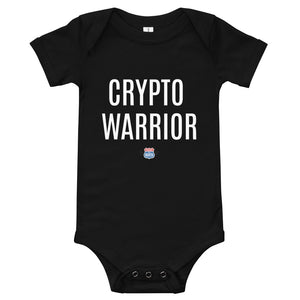 Crypto Warrior Baby short sleeve one piece