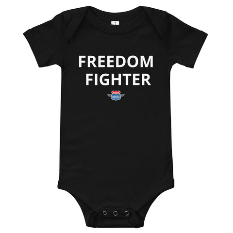 Freedom Fighter Short Sleeve Onesie