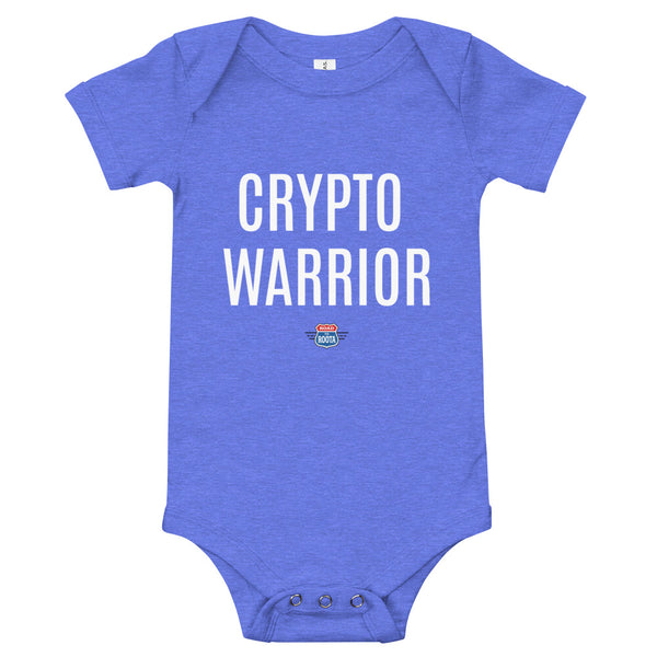 Crypto Warrior Baby short sleeve one piece