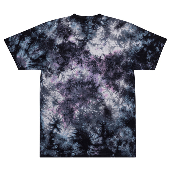 Crypto Warrior Oversized Tie-Dye T-Shirt