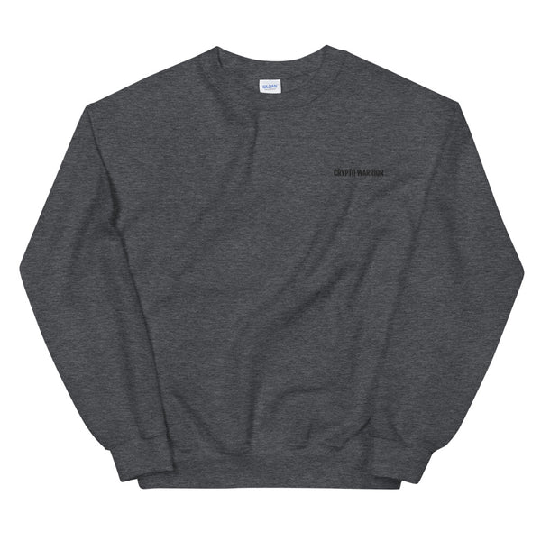 Crypto Warrior Unisex Crew Neck Sweatshirt