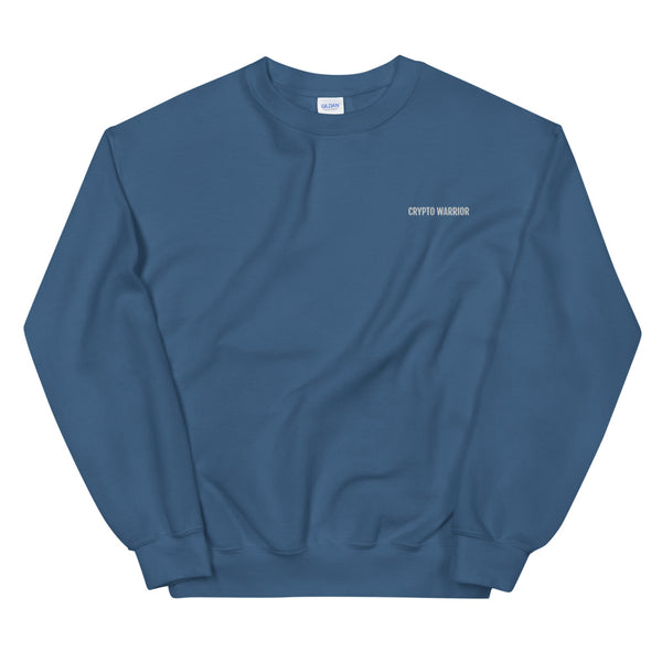 Crypto Warrior Unisex Crew Neck Sweatshirt