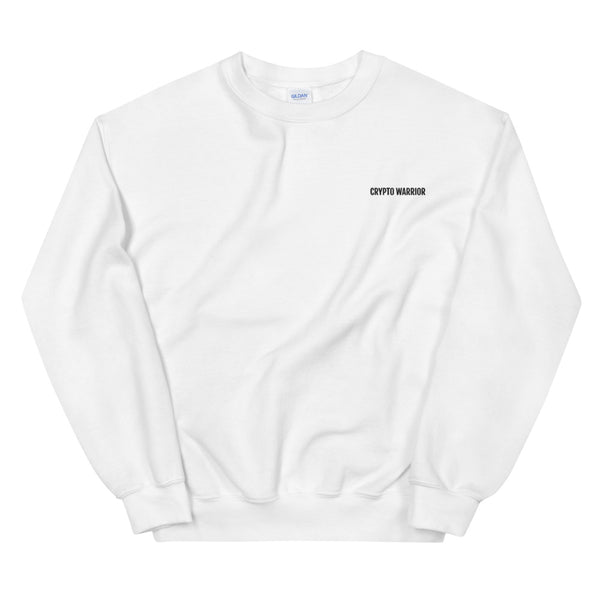 Crypto Warrior Unisex Crew Neck Sweatshirt