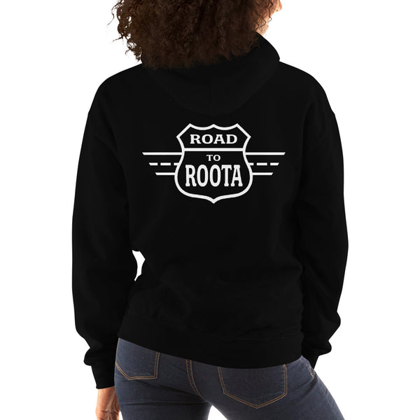 Theta Girl Unisex Pull Over Hoodie (white text)
