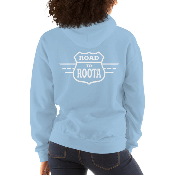 Theta Girl Unisex Pull Over Hoodie (white text)