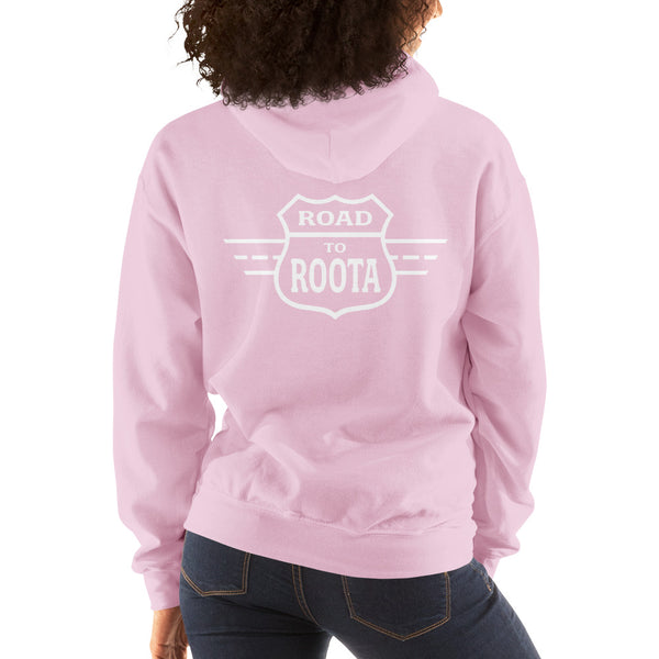 Theta Girl Unisex Pull Over Hoodie (white text)