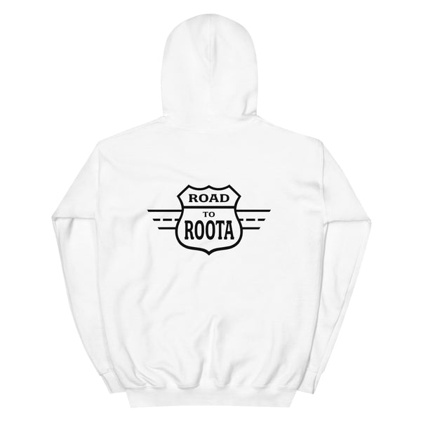 Theta Girl Unisex Hoodie (black text/logo)