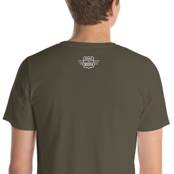 Crypto Warrior Short-Sleeve Unisex T-Shirt (white)