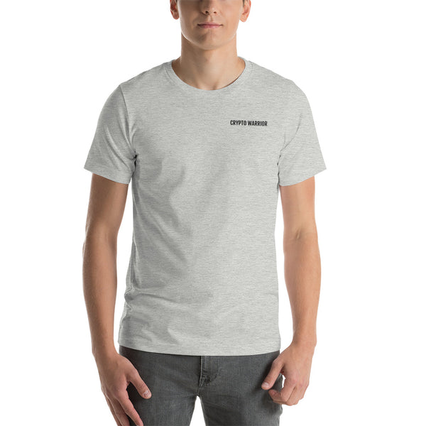 Crypto Warrior Short-Sleeve Unisex T-Shirt (black)