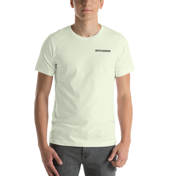 Crypto Warrior Short-Sleeve Unisex T-Shirt (black)