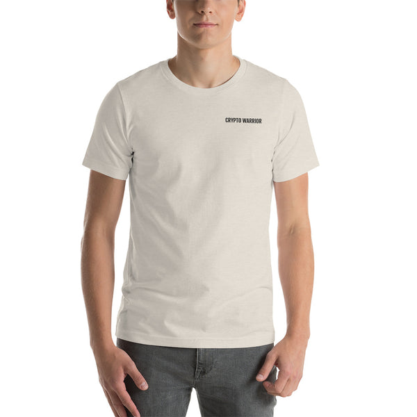 Crypto Warrior Short-Sleeve Unisex T-Shirt (black)