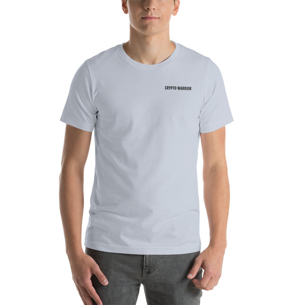 Crypto Warrior Short-Sleeve Unisex T-Shirt (black)