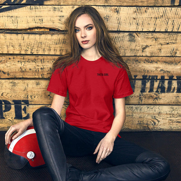Theta Girl Short-Sleeve Unisex T-Shirt