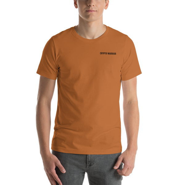 Crypto Warrior Short-Sleeve Unisex T-Shirt (black)