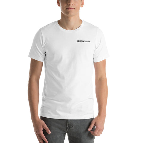 Crypto Warrior Short-Sleeve Unisex T-Shirt (black)