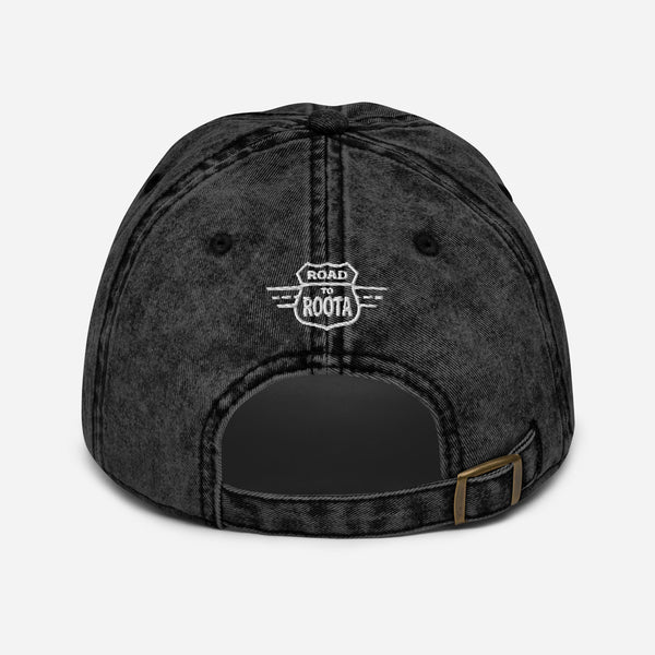 Crypto Warrior Vintage Cotton Twill Cap