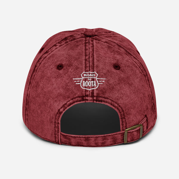 Crypto Warrior Vintage Cotton Twill Cap